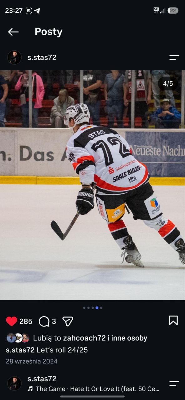 Hockeyspieler in Aktion